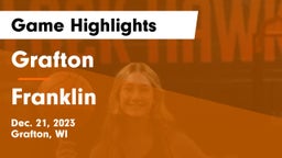 Grafton  vs Franklin  Game Highlights - Dec. 21, 2023
