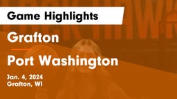 Grafton  vs Port Washington  Game Highlights - Jan. 4, 2024