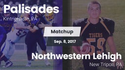 Matchup: Palisades High vs. Northwestern Lehigh  2017