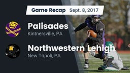 Recap: Palisades  vs. Northwestern Lehigh  2017