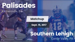Matchup: Palisades High vs. Southern Lehigh  2017