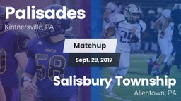 Matchup: Palisades High vs. Salisbury Township  2017