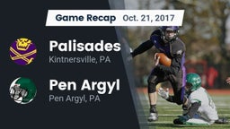 Recap: Palisades  vs. Pen Argyl  2017