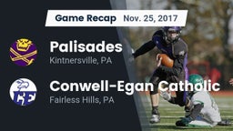 Recap: Palisades  vs. Conwell-Egan Catholic  2017