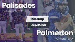 Matchup: Palisades High vs. Palmerton  2018