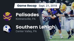 Recap: Palisades  vs. Southern Lehigh  2018
