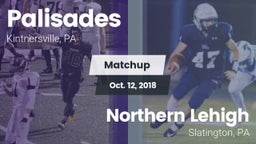 Matchup: Palisades High vs. Northern Lehigh  2018