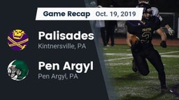 Recap: Palisades  vs. Pen Argyl  2019