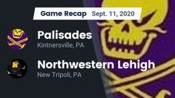 Recap: Palisades  vs. Northwestern Lehigh  2020