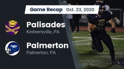 Recap: Palisades  vs. Palmerton  2020