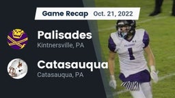 Recap: Palisades  vs. Catasauqua  2022