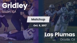Matchup: Gridley  vs. Las Plumas  2017