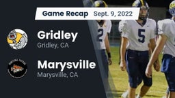 Recap: Gridley  vs. Marysville  2022