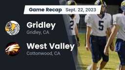 Recap: Gridley  vs. West Valley  2023