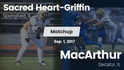 Matchup: Sacred Heart-Griffin vs. MacArthur  2017
