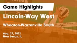 Lincoln-Way West  vs Wheaton-Warrenville South  Game Highlights - Aug. 27, 2022