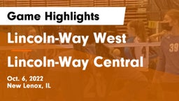 Lincoln-Way West  vs Lincoln-Way Central  Game Highlights - Oct. 6, 2022