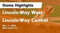 Lincoln-Way West  vs Lincoln-Way Central  Game Highlights - Oct. 11, 2023