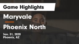 Maryvale  vs Phoenix North  Game Highlights - Jan. 31, 2020