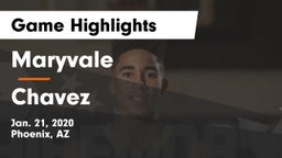 Maryvale  vs Chavez  Game Highlights - Jan. 21, 2020