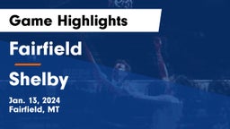 Fairfield  vs Shelby  Game Highlights - Jan. 13, 2024