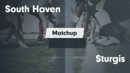 Matchup: South Haven vs. Sturgis  2016