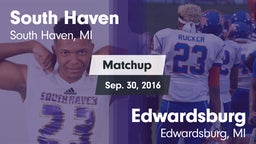 Matchup: South Haven vs. Edwardsburg  2016