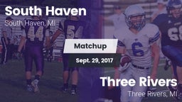 Matchup: South Haven vs. Three Rivers  2017