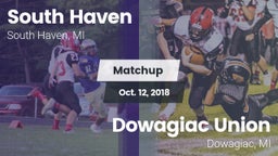 Matchup: South Haven vs. Dowagiac Union 2018