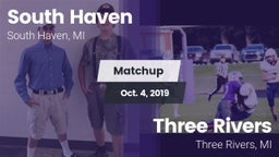 Matchup: South Haven vs. Three Rivers  2019