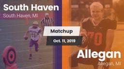 Matchup: South Haven vs. Allegan  2019