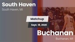 Matchup: South Haven vs. Buchanan  2020