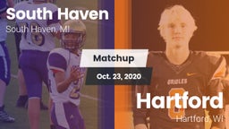 Matchup: South Haven vs. Hartford  2020