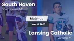 Matchup: South Haven vs. Lansing Catholic  2020