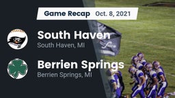 Recap: South Haven  vs. Berrien Springs  2021
