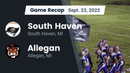 Recap: South Haven  vs. Allegan  2022