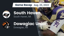Recap: South Haven  vs. Dowagiac Union 2022