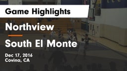Northview  vs South El Monte Game Highlights - Dec 17, 2016