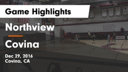 Northview  vs Covina  Game Highlights - Dec 29, 2016