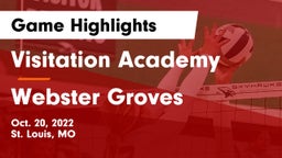 Visitation Academy vs Webster Groves  Game Highlights - Oct. 20, 2022