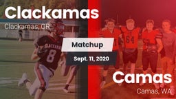 Matchup: Clackamas High vs. Camas  2020