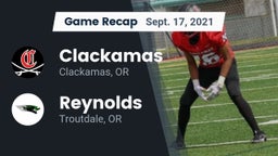 Recap: Clackamas  vs. Reynolds  2021