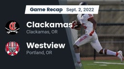 Recap: Clackamas  vs. Westview  2022