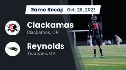 Recap: Clackamas  vs. Reynolds  2022