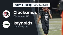 Recap: Clackamas  vs. Reynolds  2023
