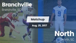 Matchup: Branchville High Sch vs. North  2017