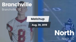 Matchup: Branchville High Sch vs. North  2019