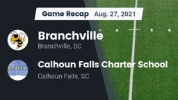 Recap: Branchville  vs. Calhoun Falls Charter School 2021
