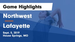 Northwest  vs Lafayette  Game Highlights - Sept. 5, 2019