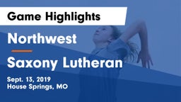 Northwest  vs Saxony Lutheran Game Highlights - Sept. 13, 2019